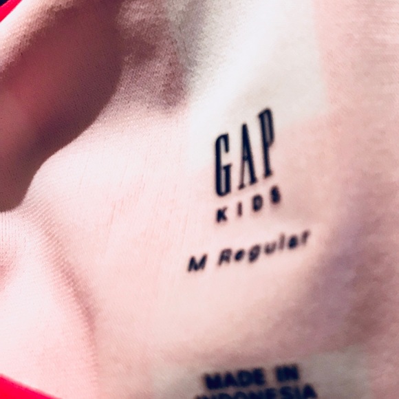 Gap kids Plaid Raglan Rashguard size medium kids - Picture 3 of 3